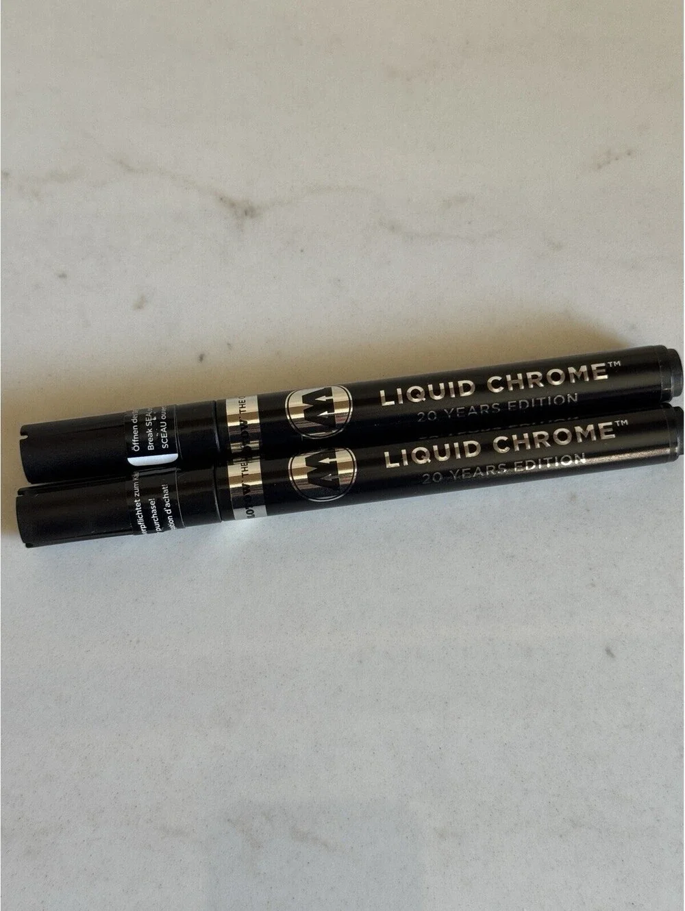 2 Molotow Liquid Chrome Marker 1mm MLW101